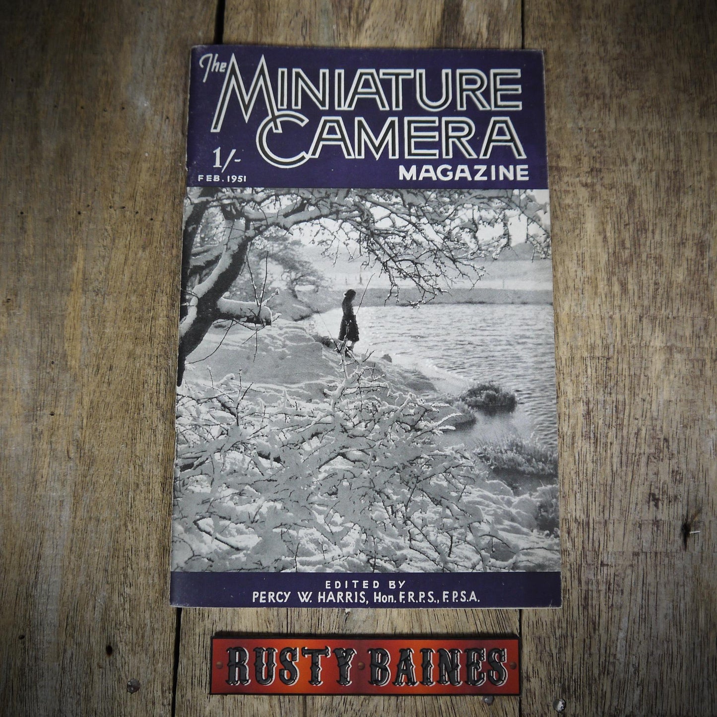 Vintage Miniature Camera Pocket Magazine February 1951