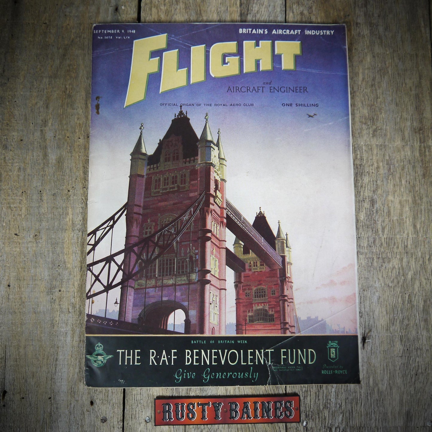 Flight and Aircraft Engineer Magazine September 9th 1948, Helicopters, British Planes