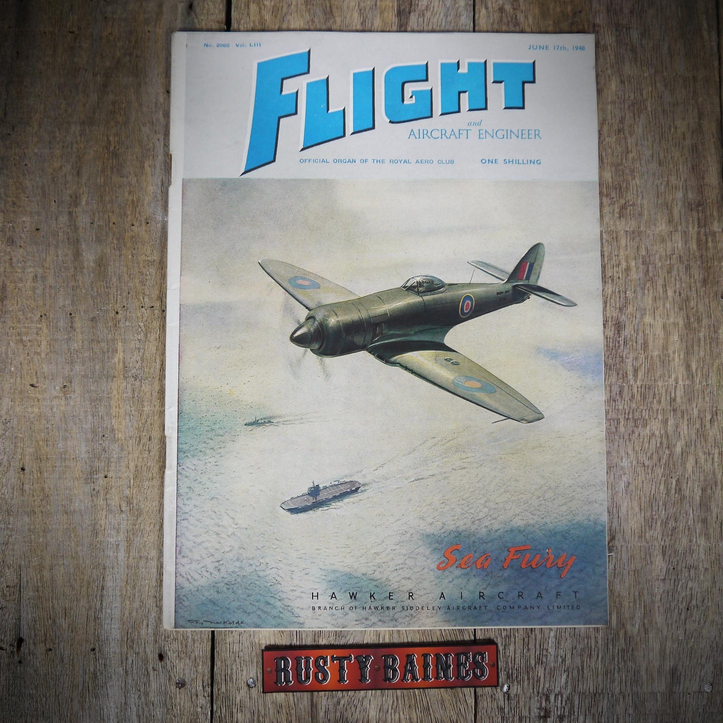 Flight and Aircraft Engineer Magazine June 17th 1948, Crop Spraying, Sir Miles Thomas Interview
