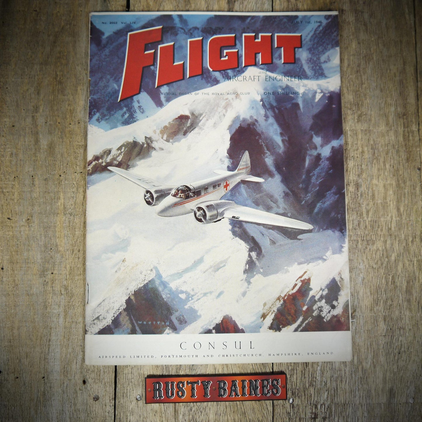 Flight and Aircraft Engineer Magazine July 1st 1948, Balliol Trainer, No.600 Squadron