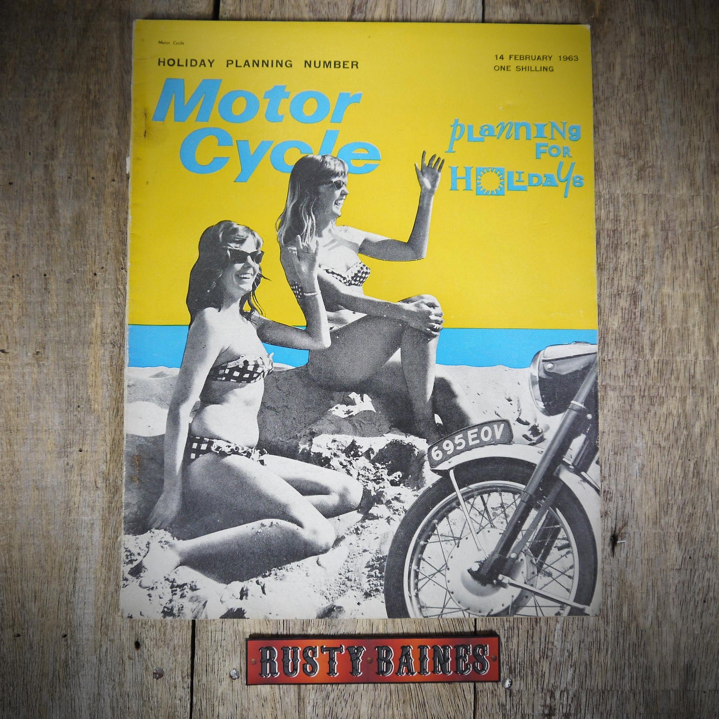 Motor Cycle Magazine 14th February 1963, Holiday Planning Special, Accessories Etc.