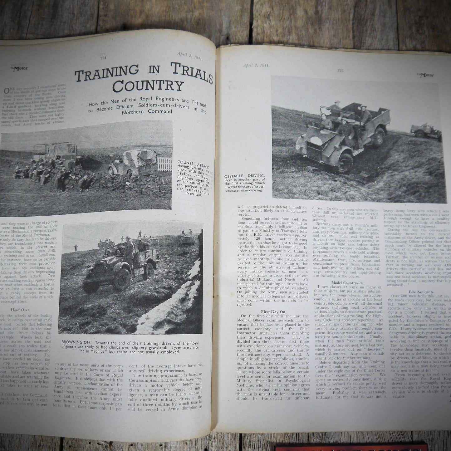 The Motor Magazine April 2nd 1941, Eastern Tour 1898, WW2 Issue