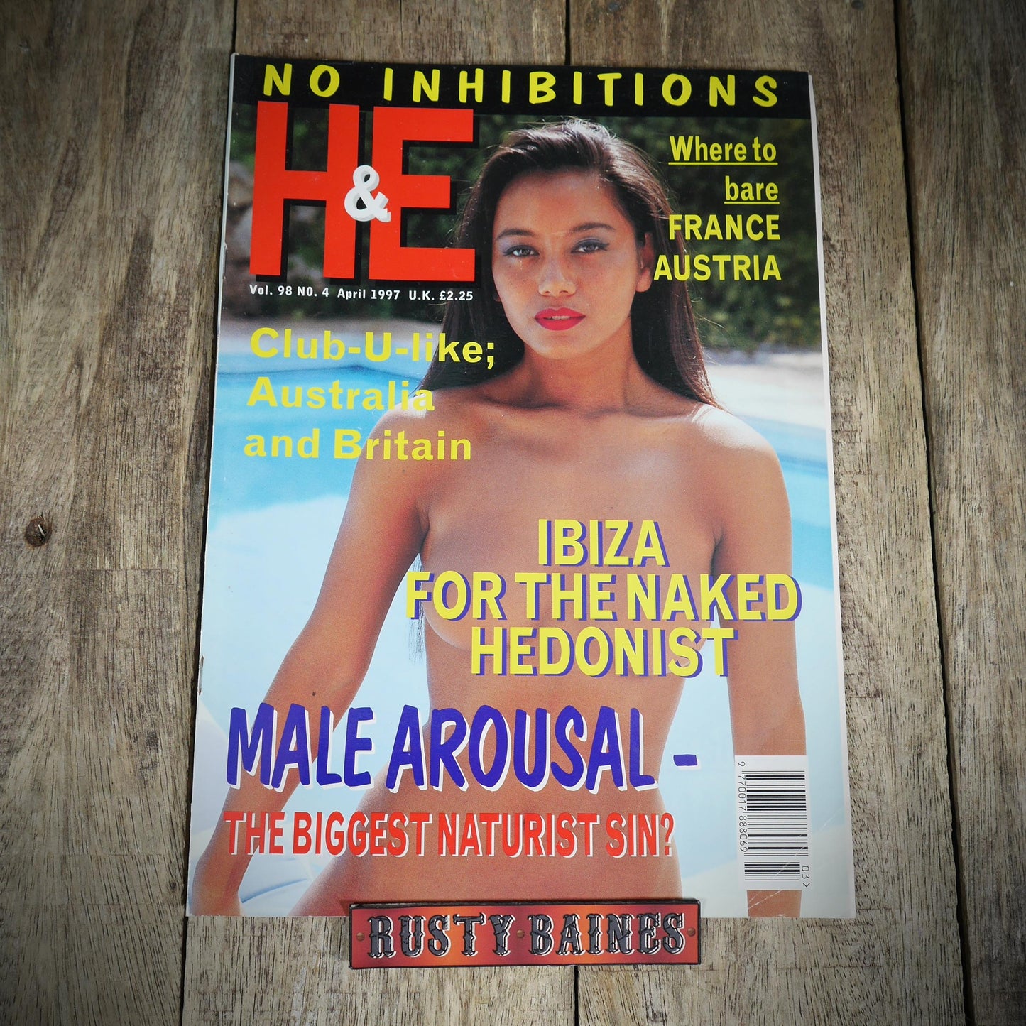 Magazine Back Issue, H&E Health and Efficiency April 1997