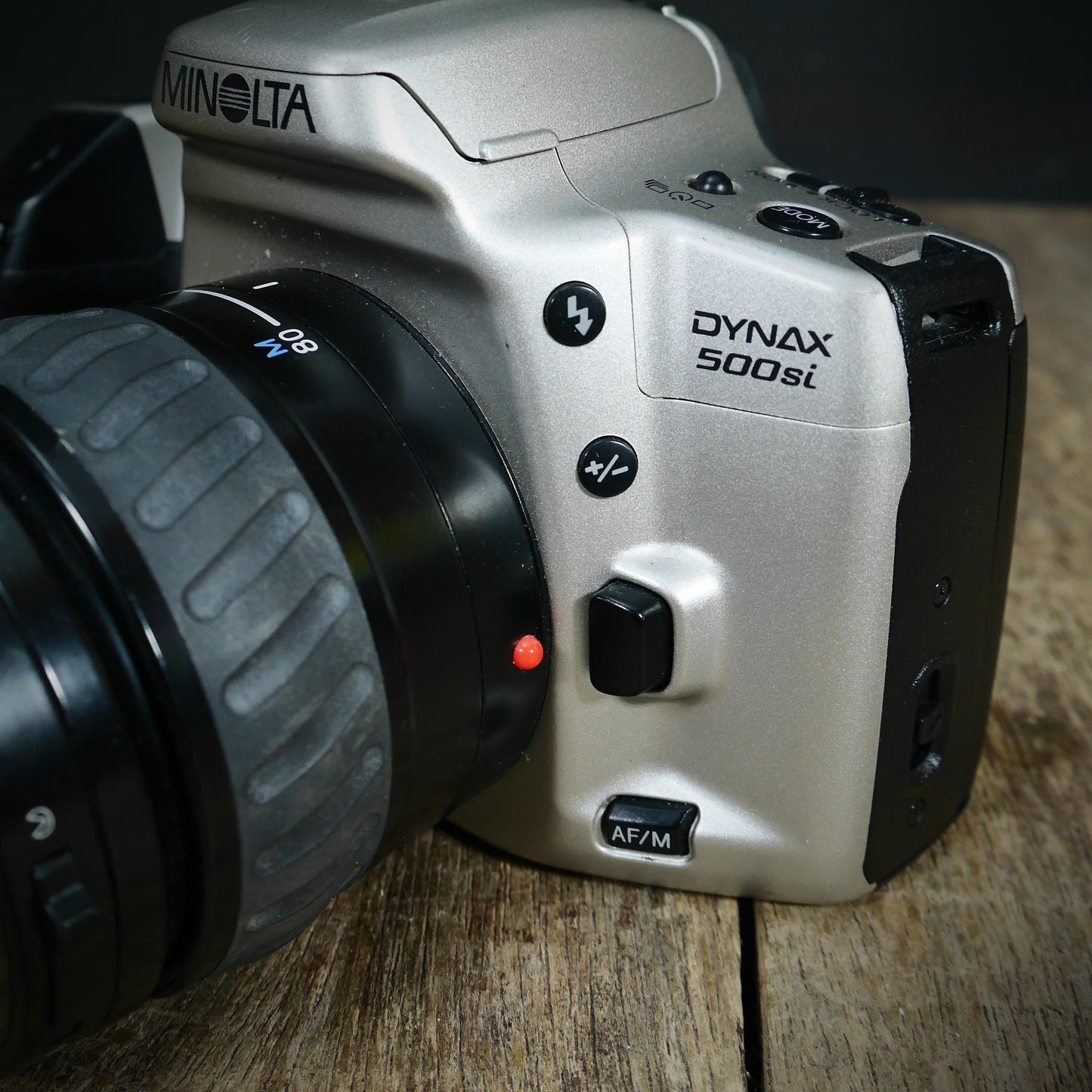 35mm Film Camera, Minolta Dynax 500si & Autofocus 35-80mm Lens, Part Tested