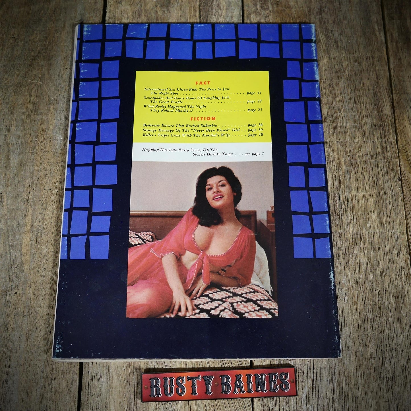 Back Issue Magazine, Sir Knight, U.S. Vintage Glamour/Pin-Up/Pulp Stories, 1960 Vol.2 #5