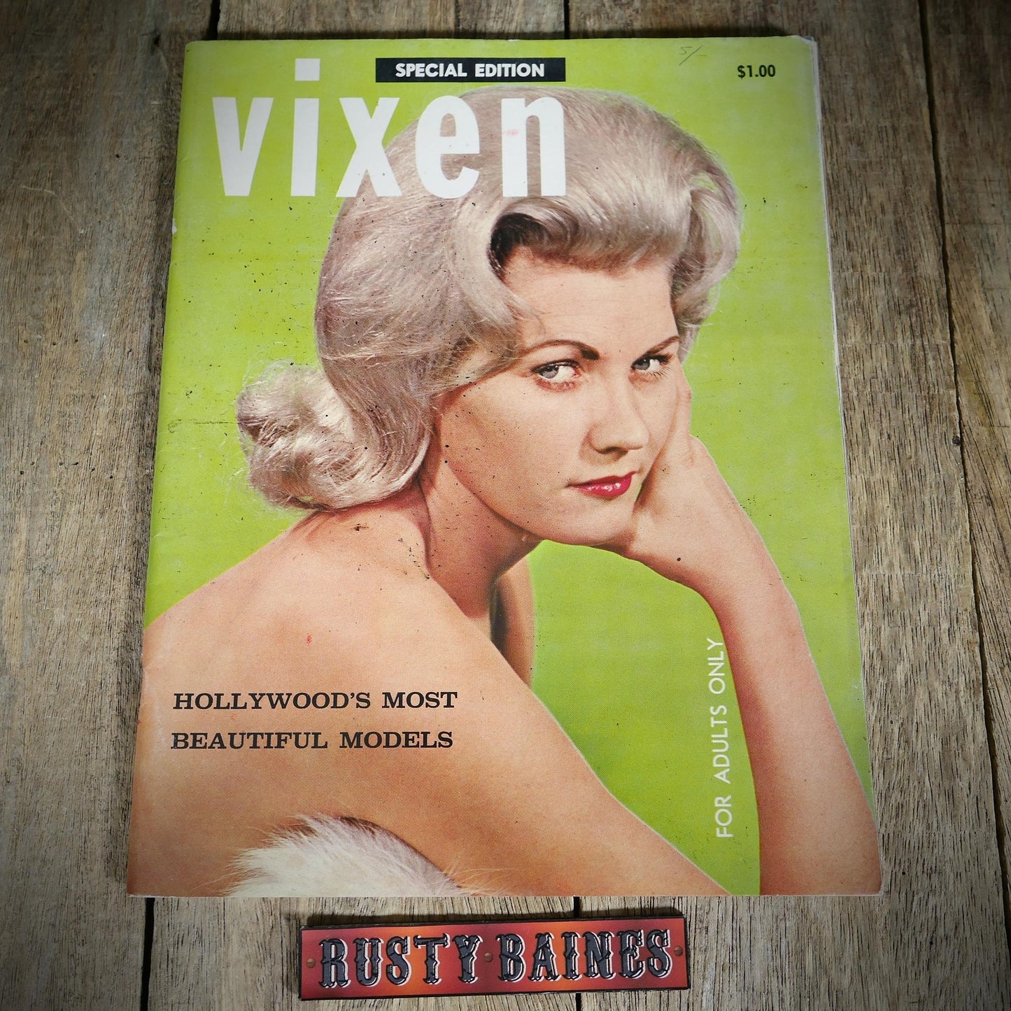 Back Issue Magazine, Vixen, U.S. Vintage Glamour/Pin-Up, 1961 Special Edition