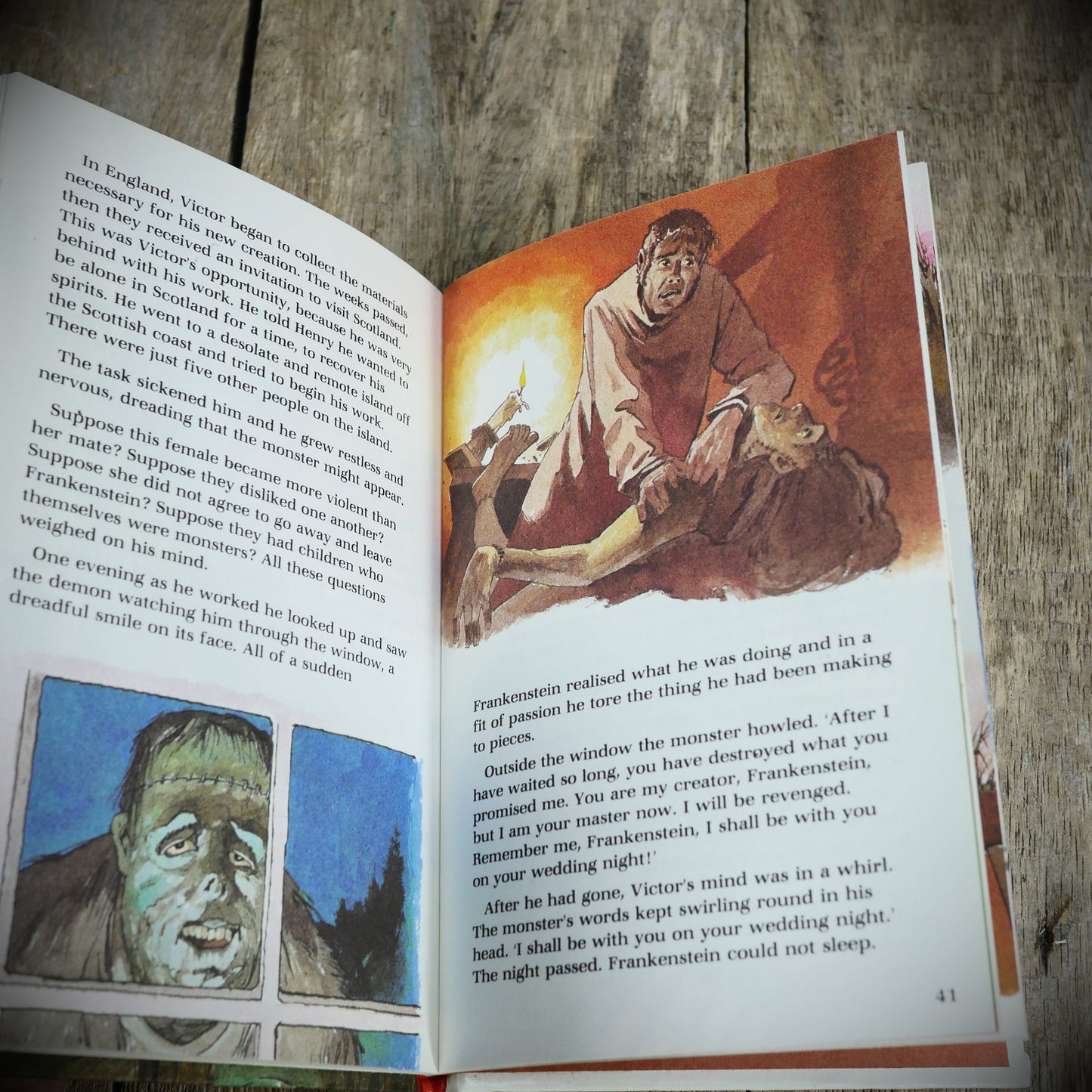 Ladybird Horror Classics: Frankenstein, Hardcover