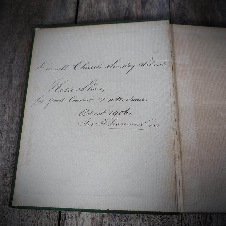 Happy Hours Story Book, Late Victorian Children's Hardcover, Undated