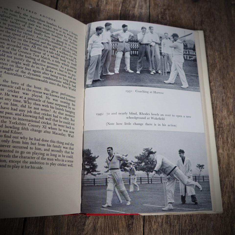 Wilfred Rhodes, Cricket, Sidney Rogerson, 1960 Hardcover Reprint