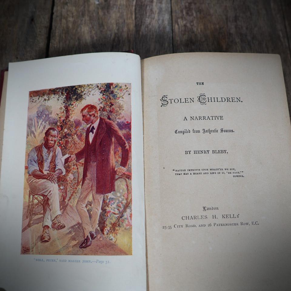 The Stolen Children, Henry Bleby, Undated Antiquarian Hardcover