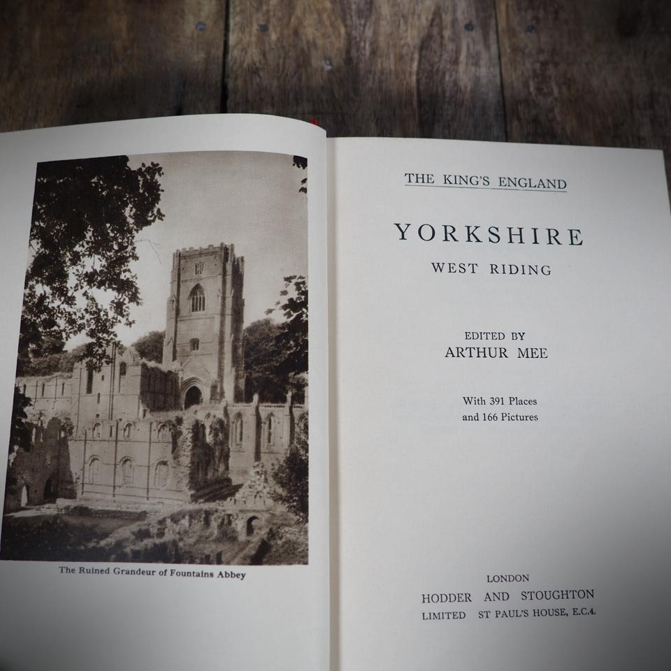 The King's England: Yorkshire West Riding, Arthur Mee, 1959 (7th) Hardcover