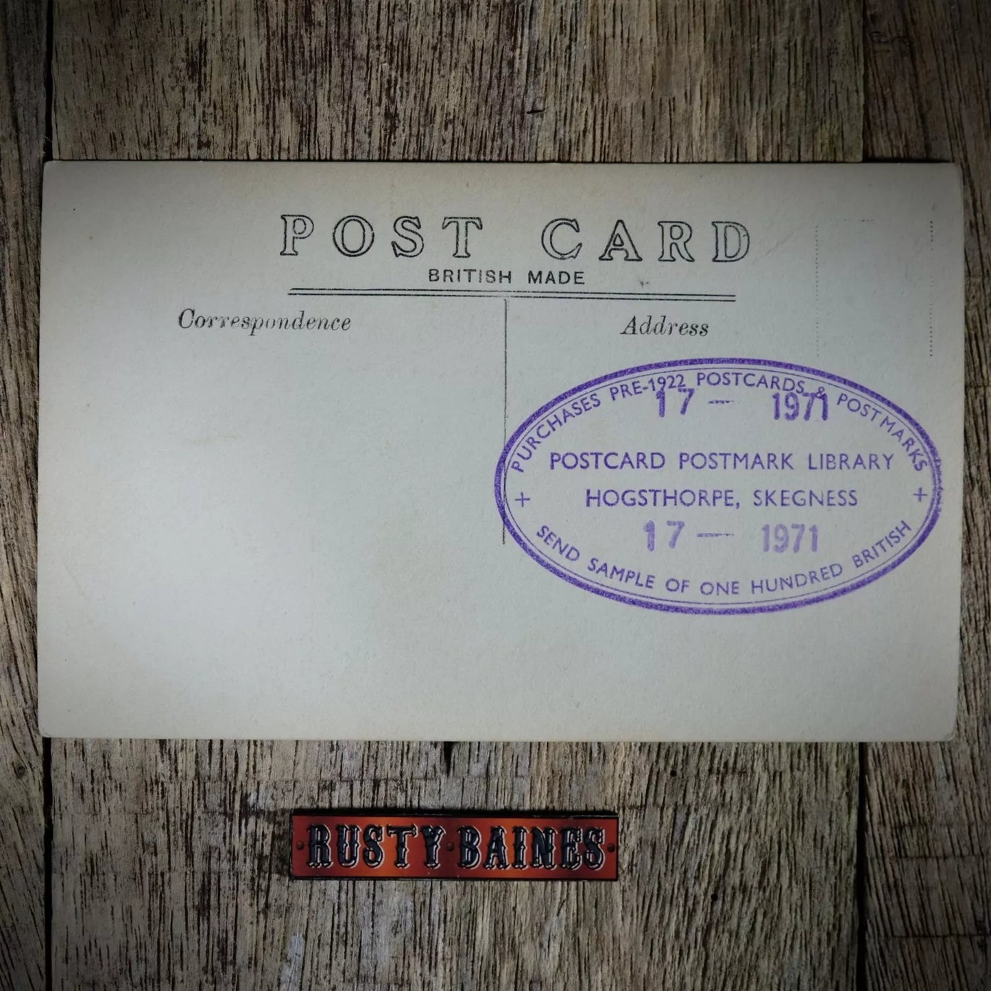 Postcard, Real Photo, Louth Flood Disaster 1920 #30