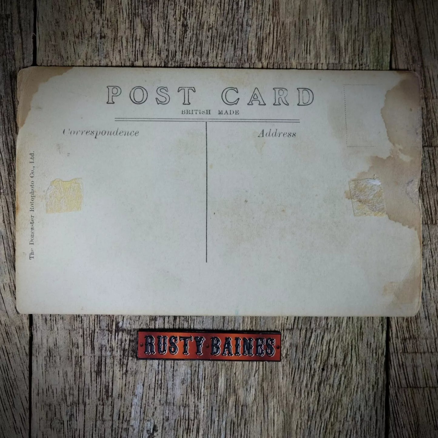 Postcard, Rotophoto Real Photo, Louth Flood Disaster 1920 #1
