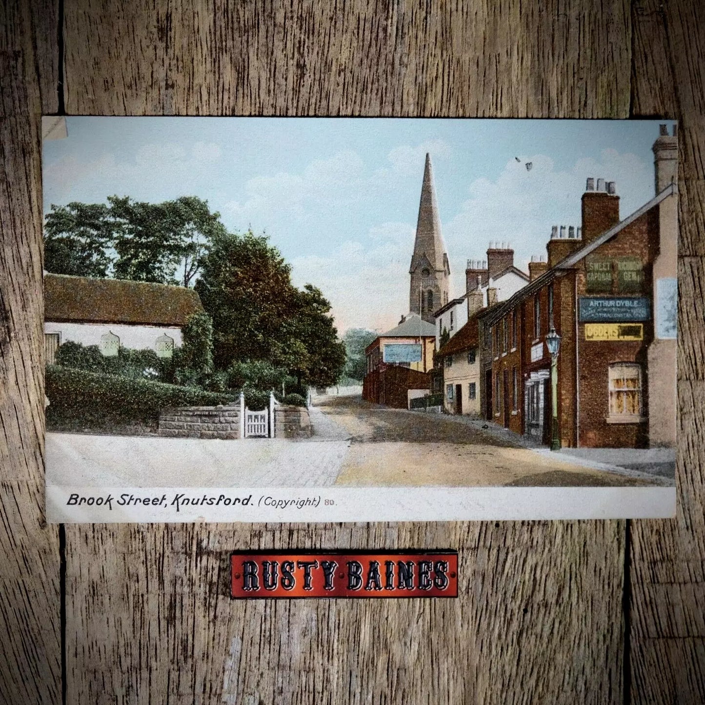 Postcard, Knutsford, Brook Street