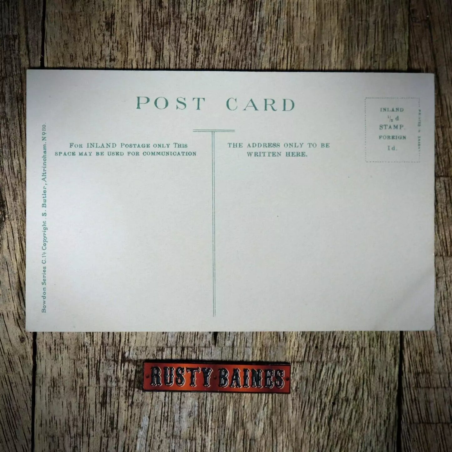 Postcard, Knutsford, Brook Street