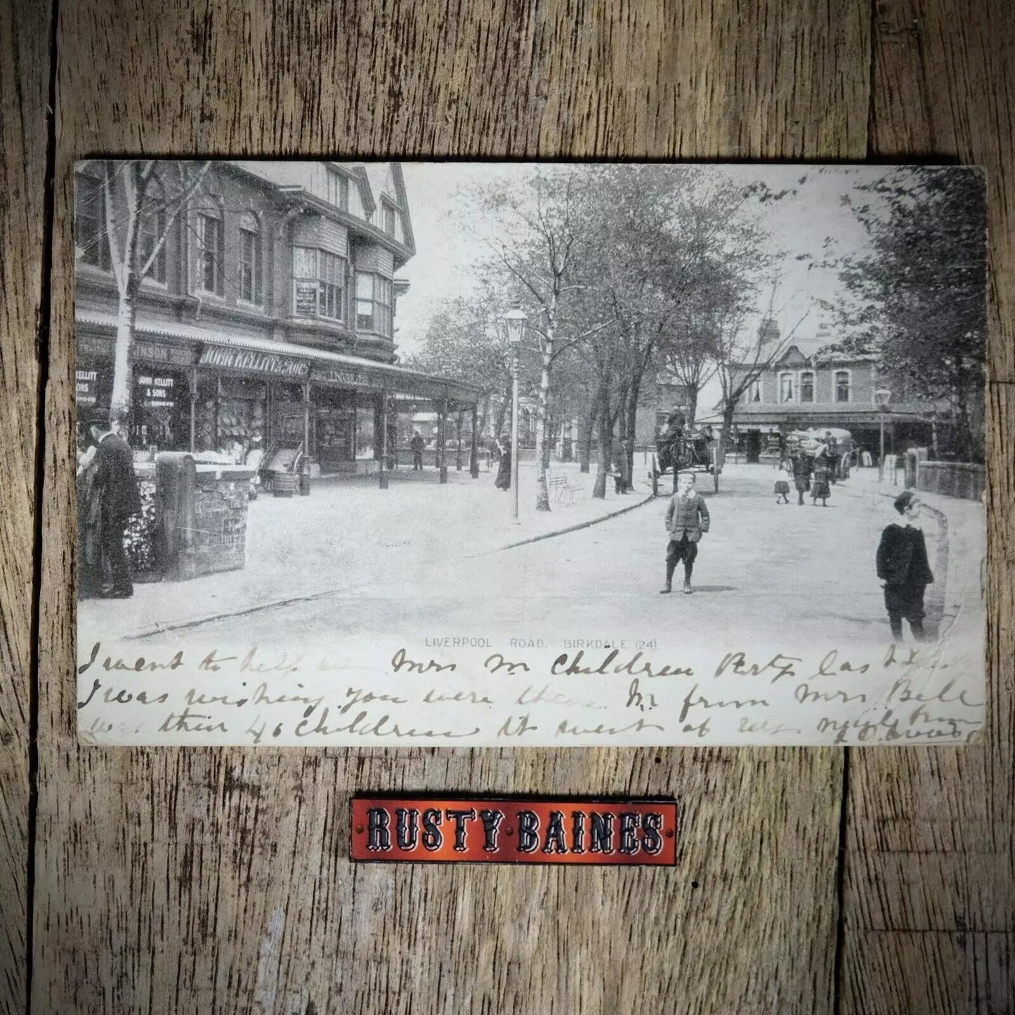 Postcard, Birkdale, Liverpool Road