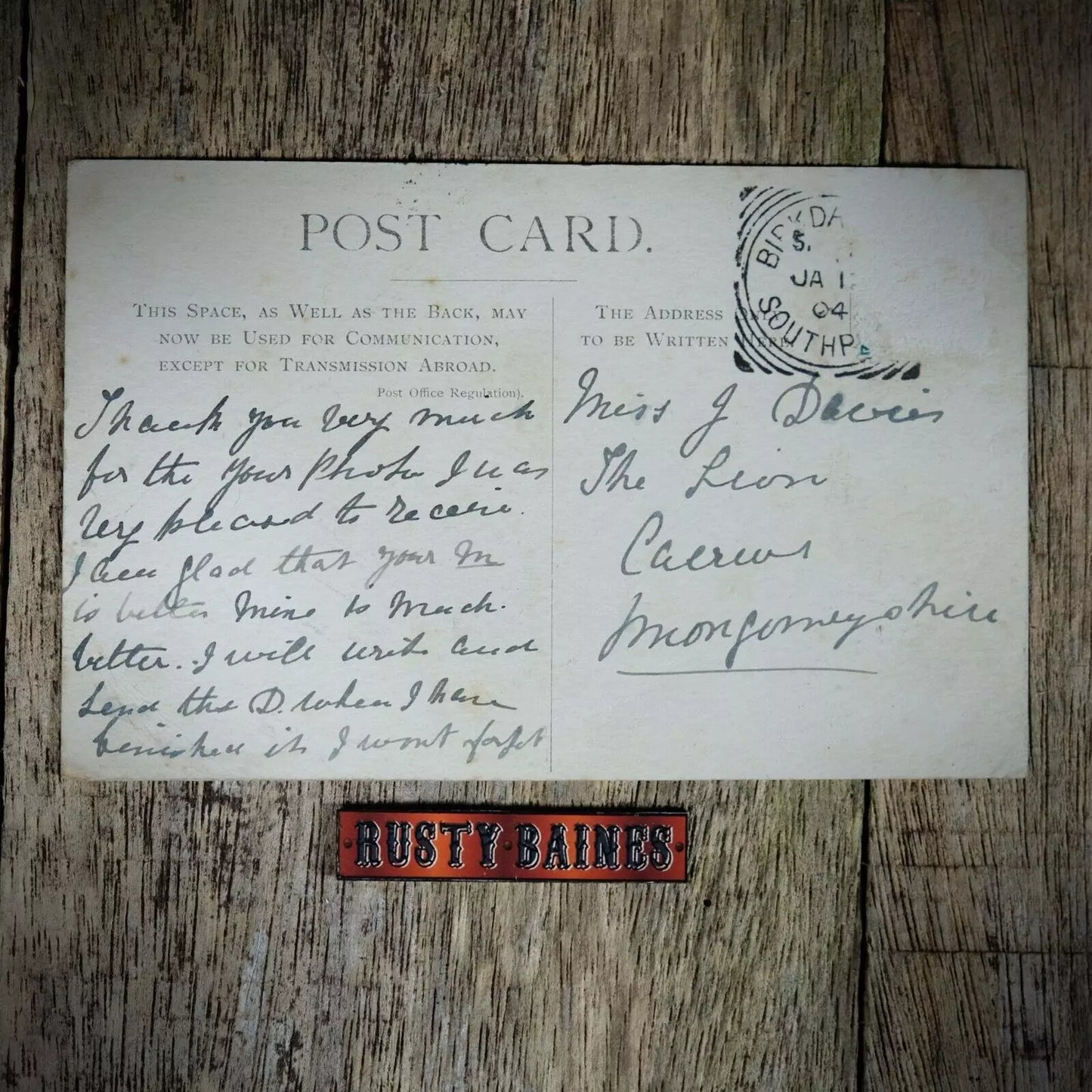 Postcard, Birkdale, Liverpool Road
