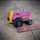 Matchbox #25 Mod Tractor, V8 Hot Rod Playworn, No Box