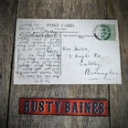 Postcard, Farnham, West Street, Butchers Shops Etc. 1906 Printed