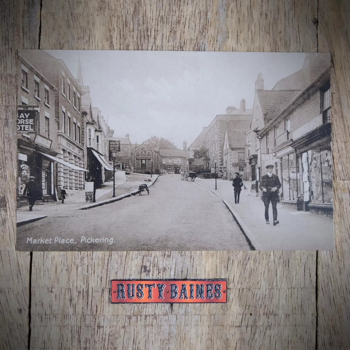 Postcard, Pickering Market Place, Printed