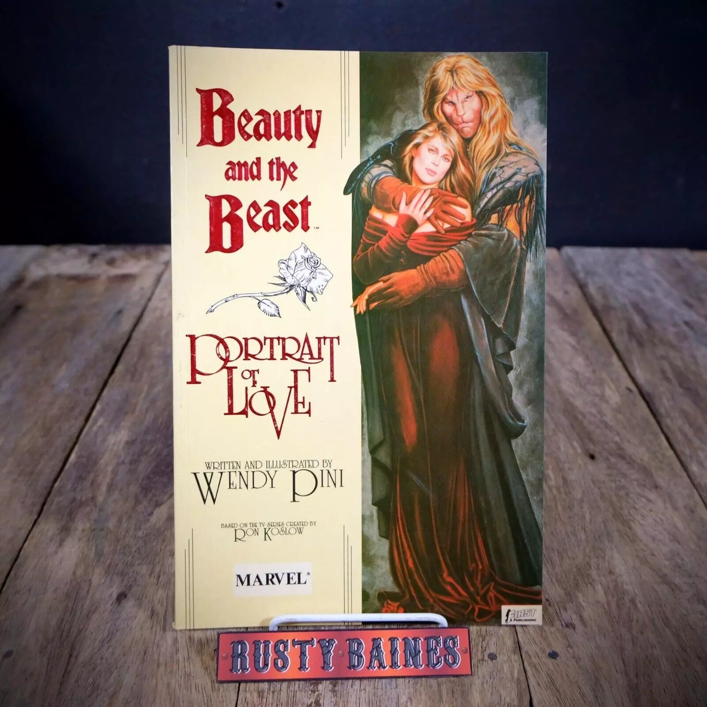 Beauty and the Beast Portrait of Love Trade Paperback Softcover 1989 Marvel