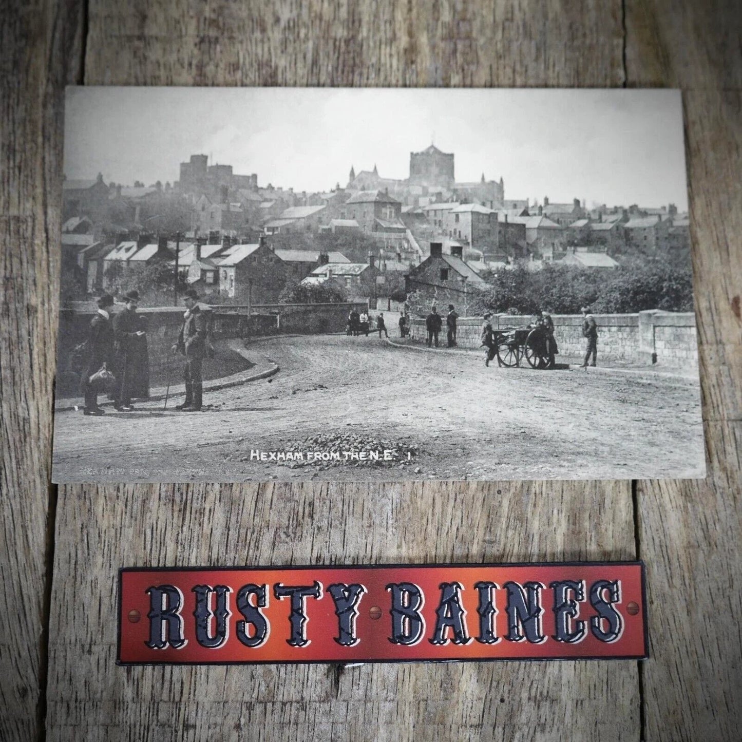 Postcard, Hexham, Early 1900s, Gibson & Son, Printed