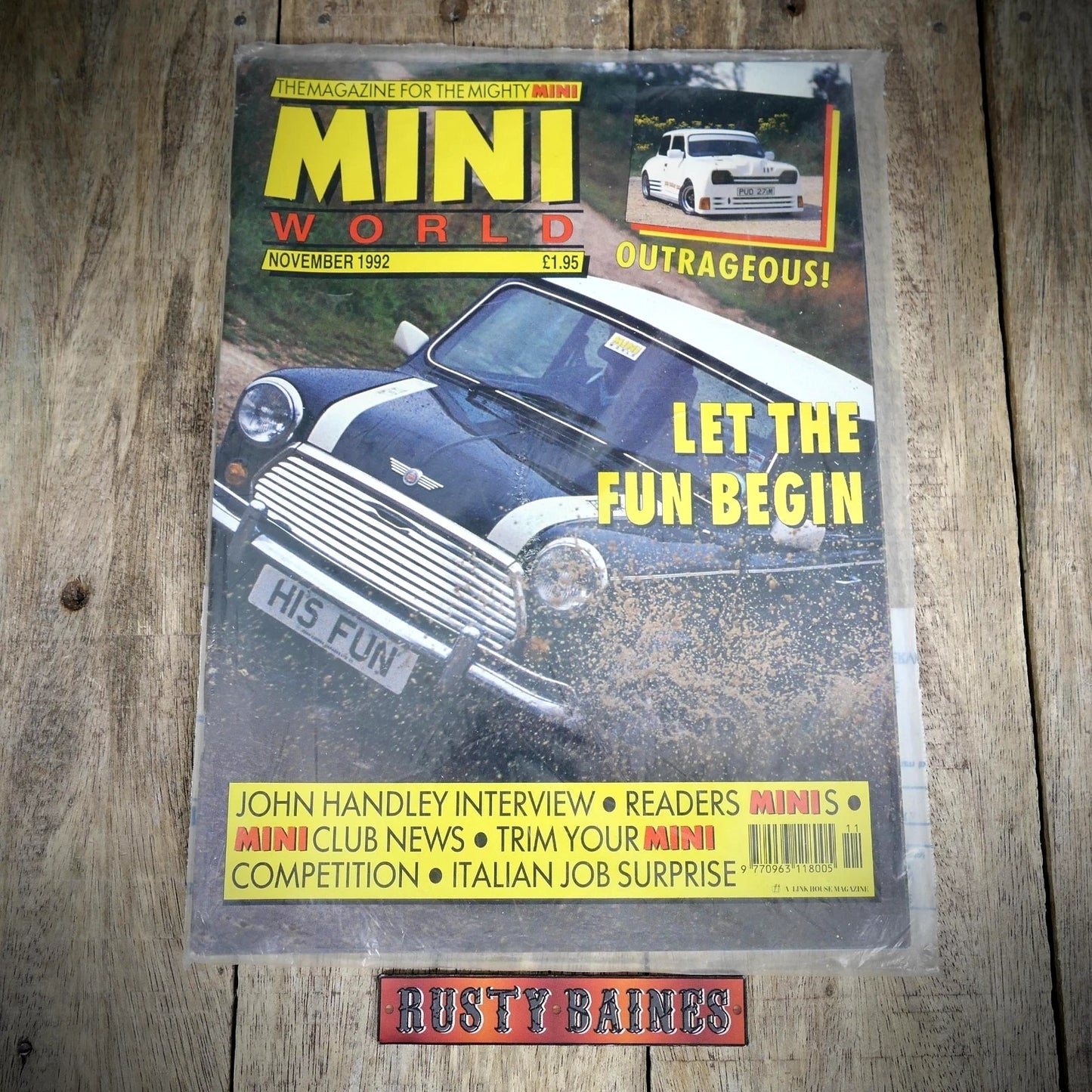 Mini World Back Issue, November 1992.
