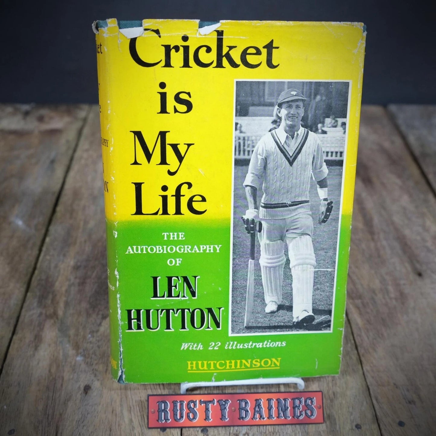Cricket is My Life, Len Hutton, Undated Hardcover, Cricket