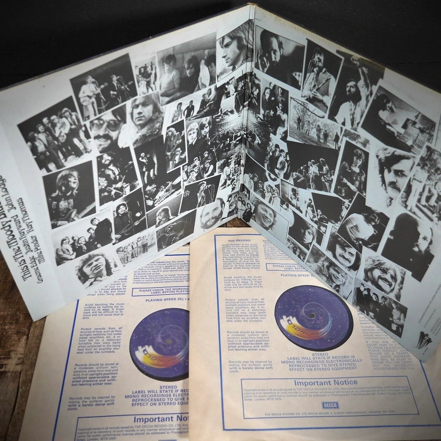 Record LP Album, This is the Moody Blues, 1974
