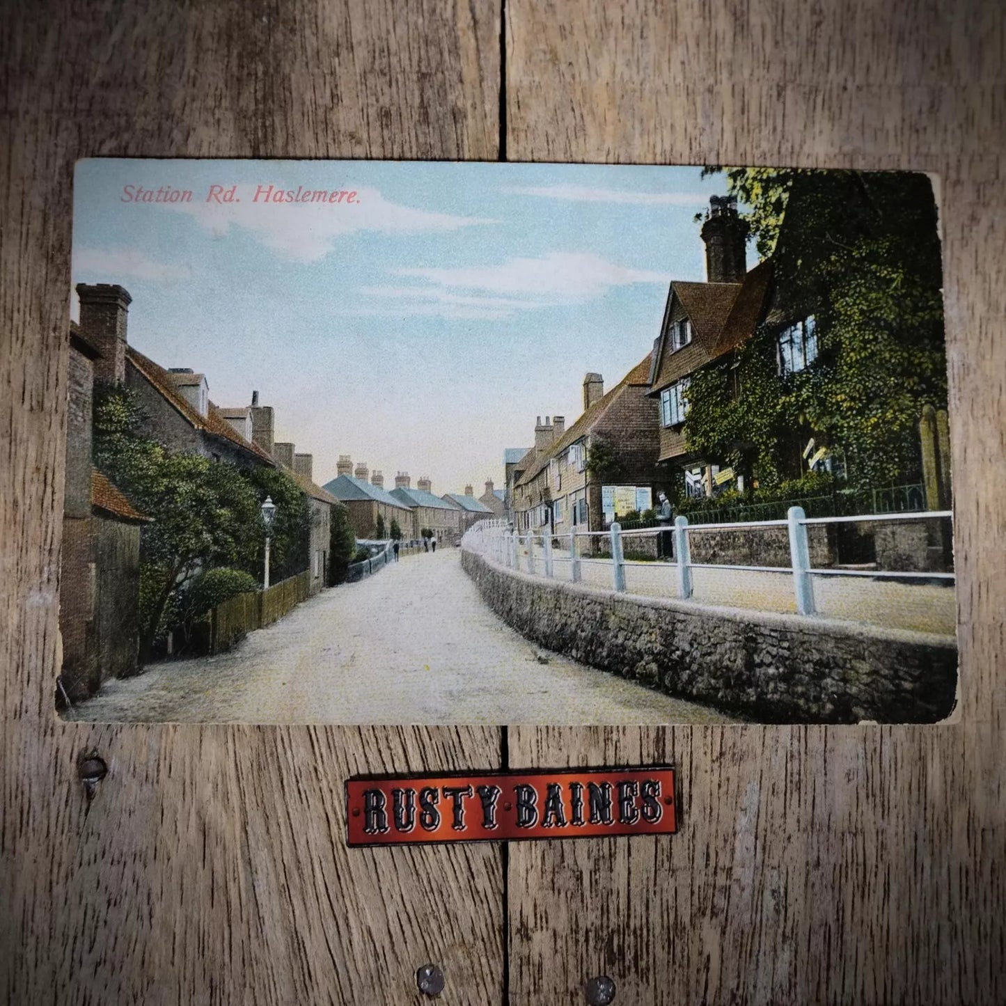 Postcard, Haslemere, Station Road