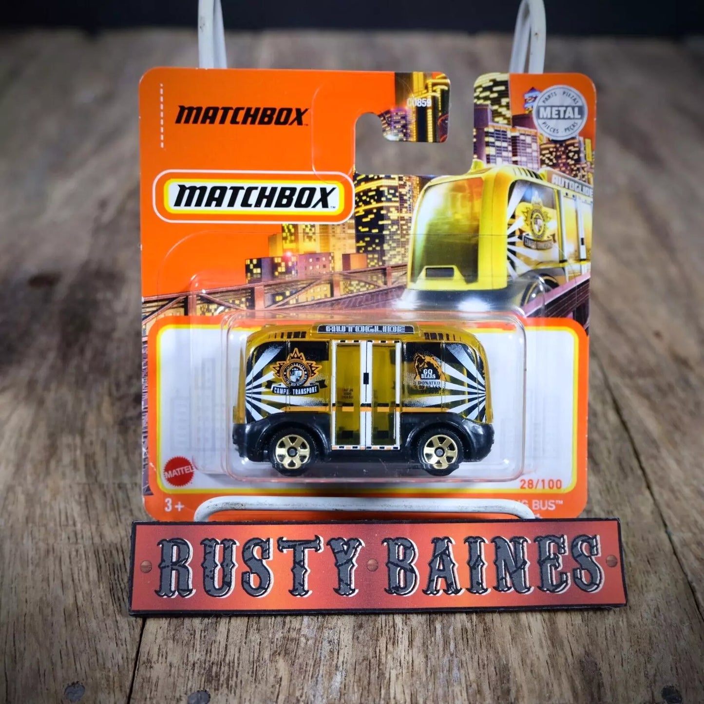 Matchbox, MBX Self Driving Autonomous Bus