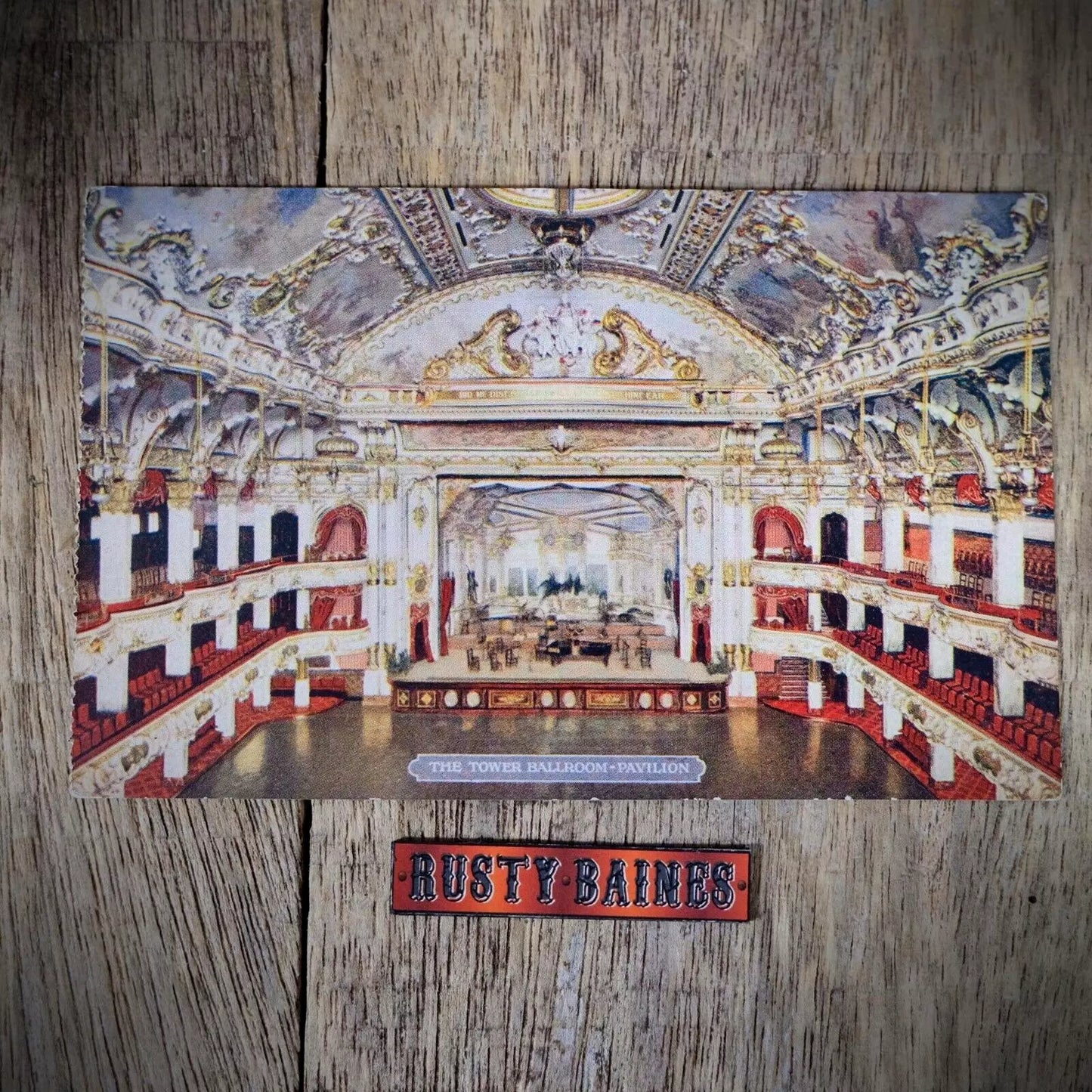 Postcard, Blackpool Tower Pavilion Ballroom