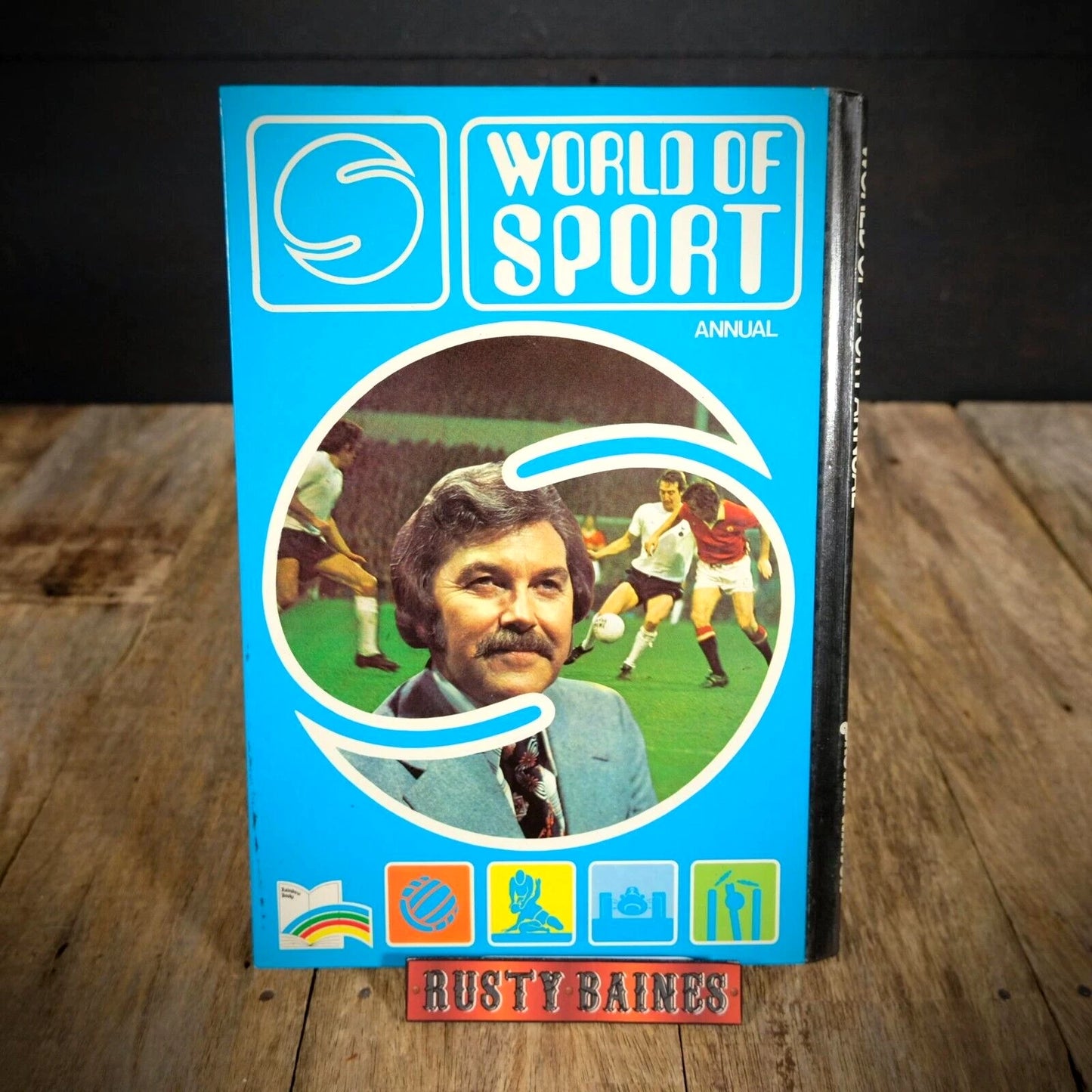 ITV World of Sport, 1978, Dickie Davies Hardcover Annual