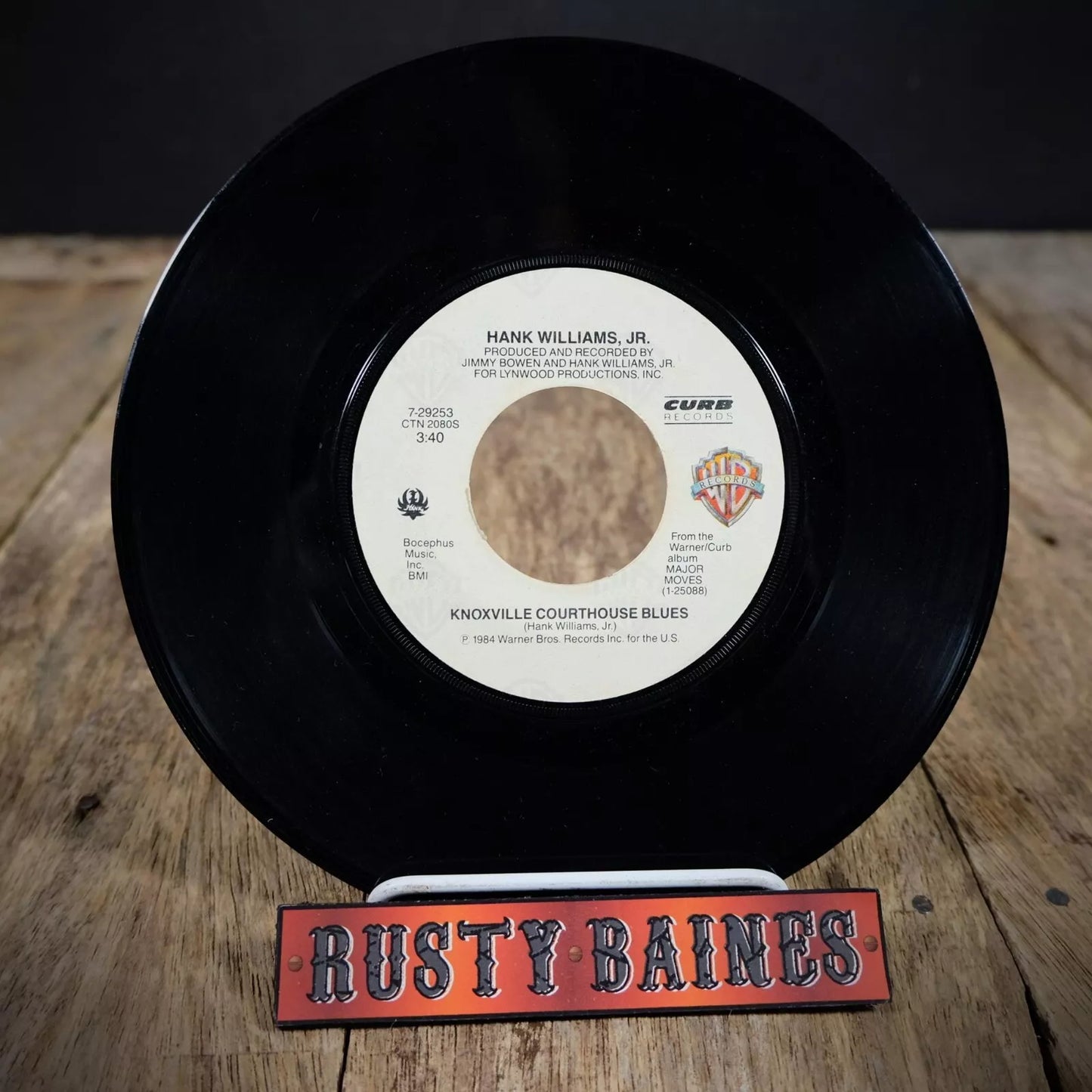 Record 7" Single, Hank Williams Jr, Attitude Adjustment