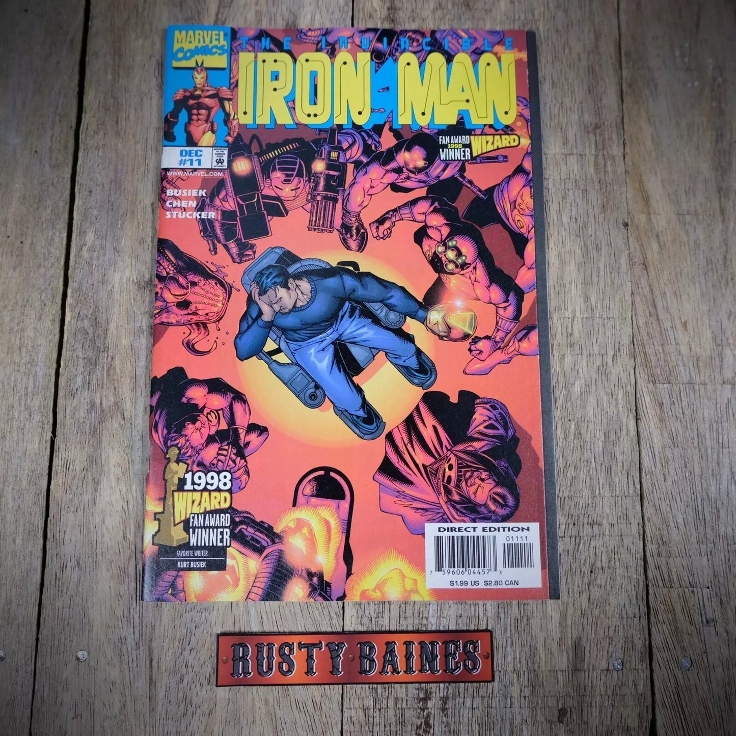Marvel Comic, Iron Man #11 1998