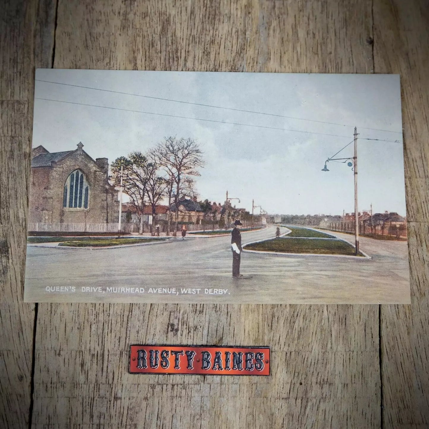 Postcard, Liverpool, West Derby Queen's Drive, Muirhead Ave