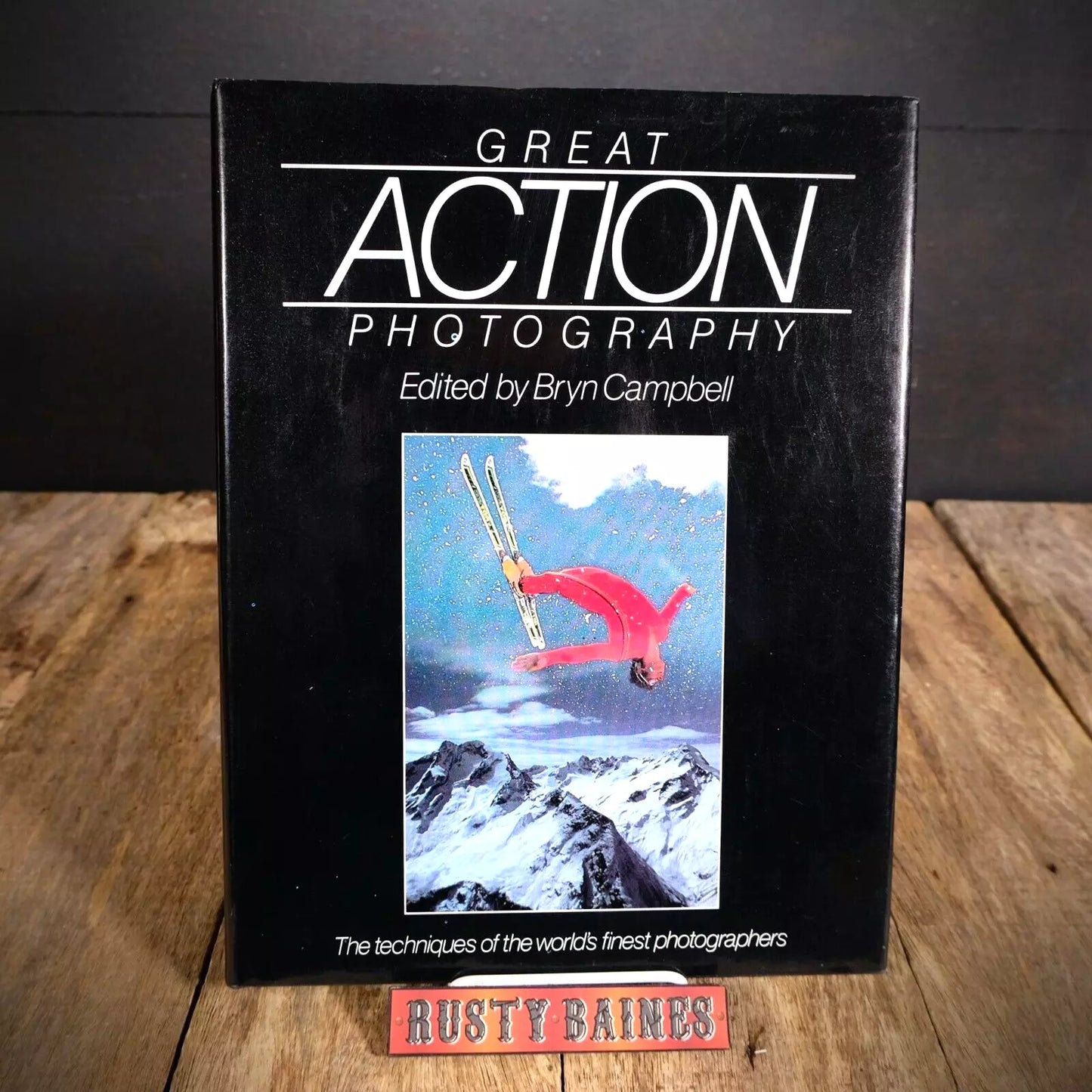 Great Action Photography, Bryn Campbell, Sports, 1983 Hardcover