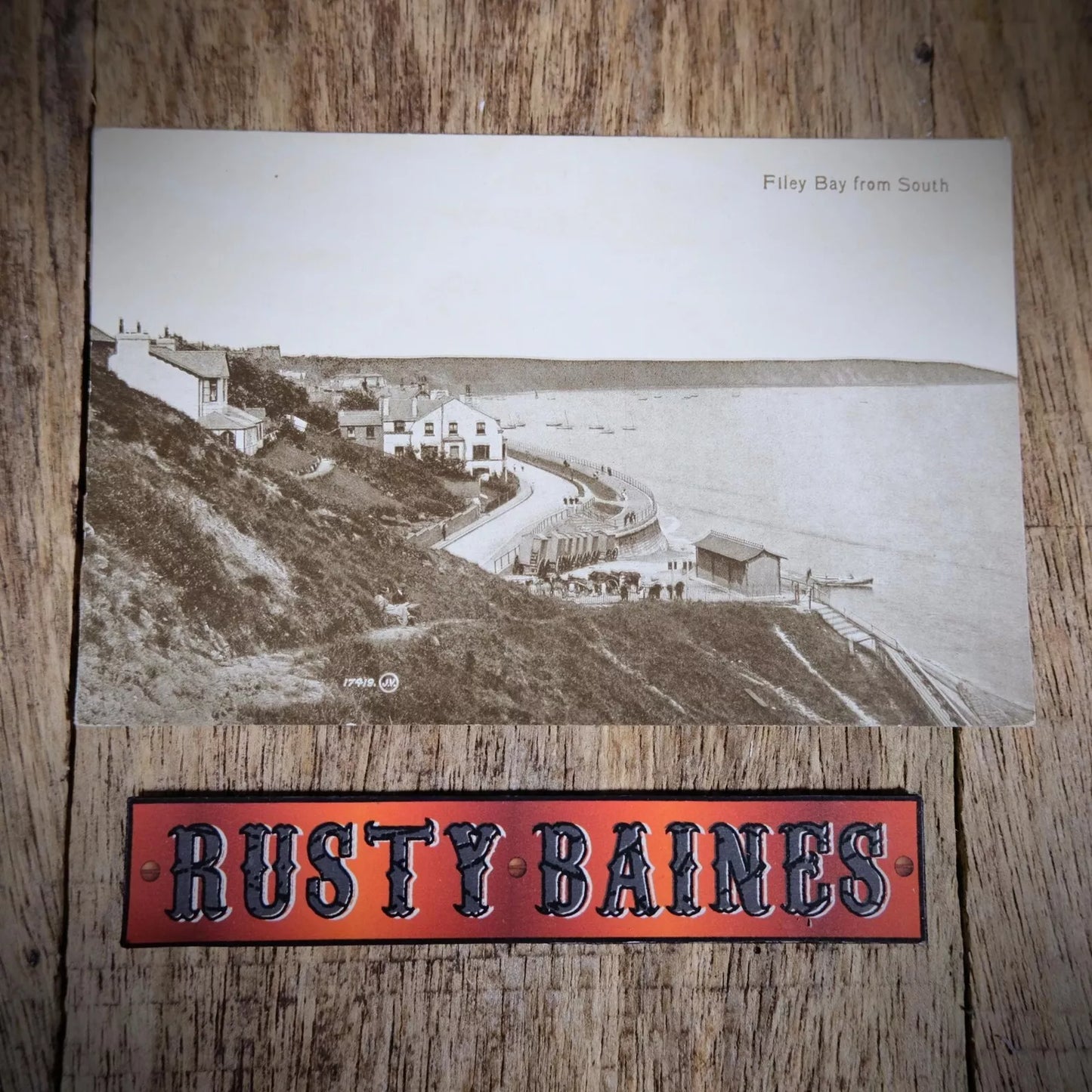 Postcard, Filey Bay from South, Printed
