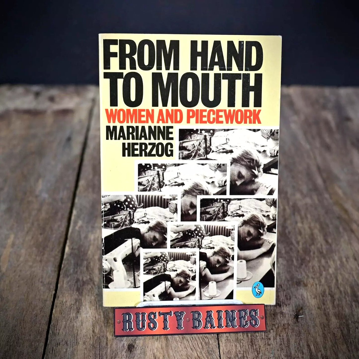 From Hand to Mouth, Women & Piecework Factory Work Employment, Pelican Paperback
