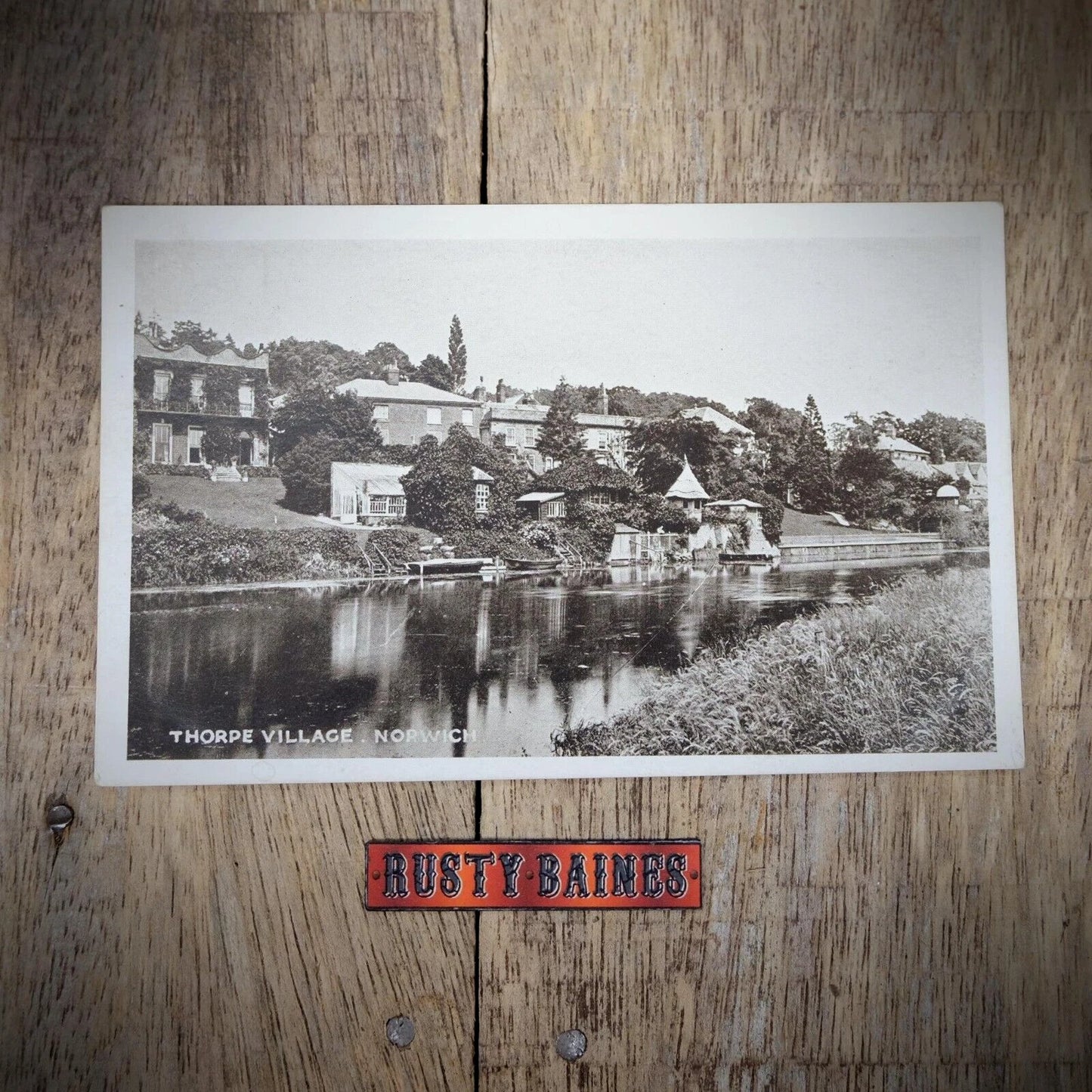 Vintage Postcard, Norwich, Thorpe Village, Printed