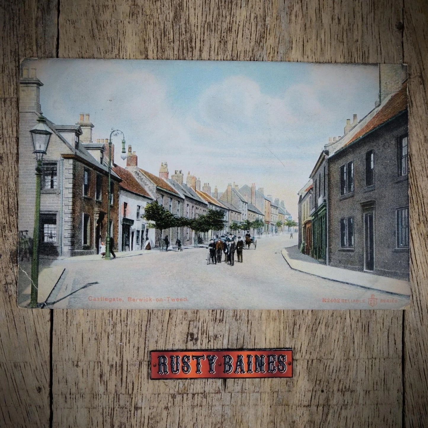 Postcard, Berwick-on-Tweed Castlegate