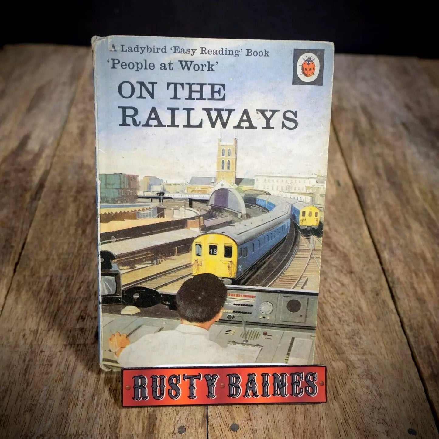 Ladybird Book, People at Work, On the Railways, 24p Issue, Matt