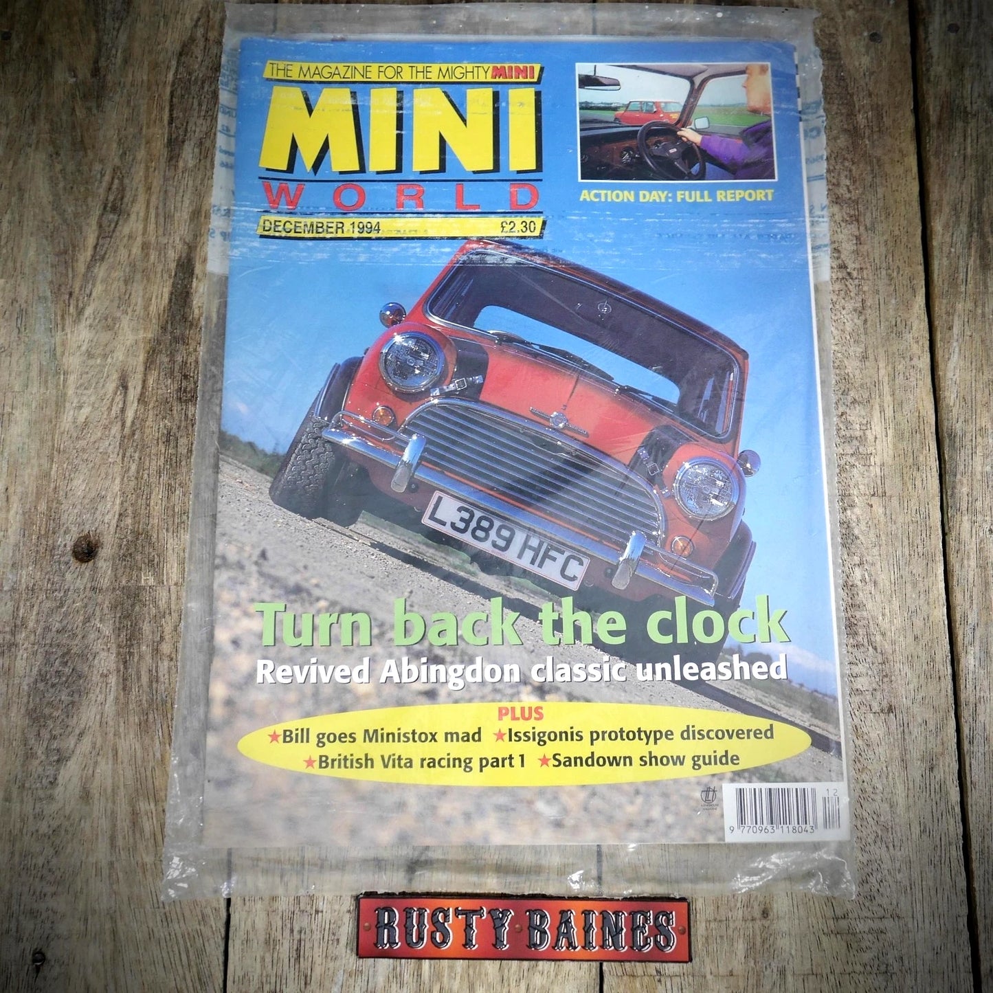 Mini World Back Issue, December 1994.....New in Packet