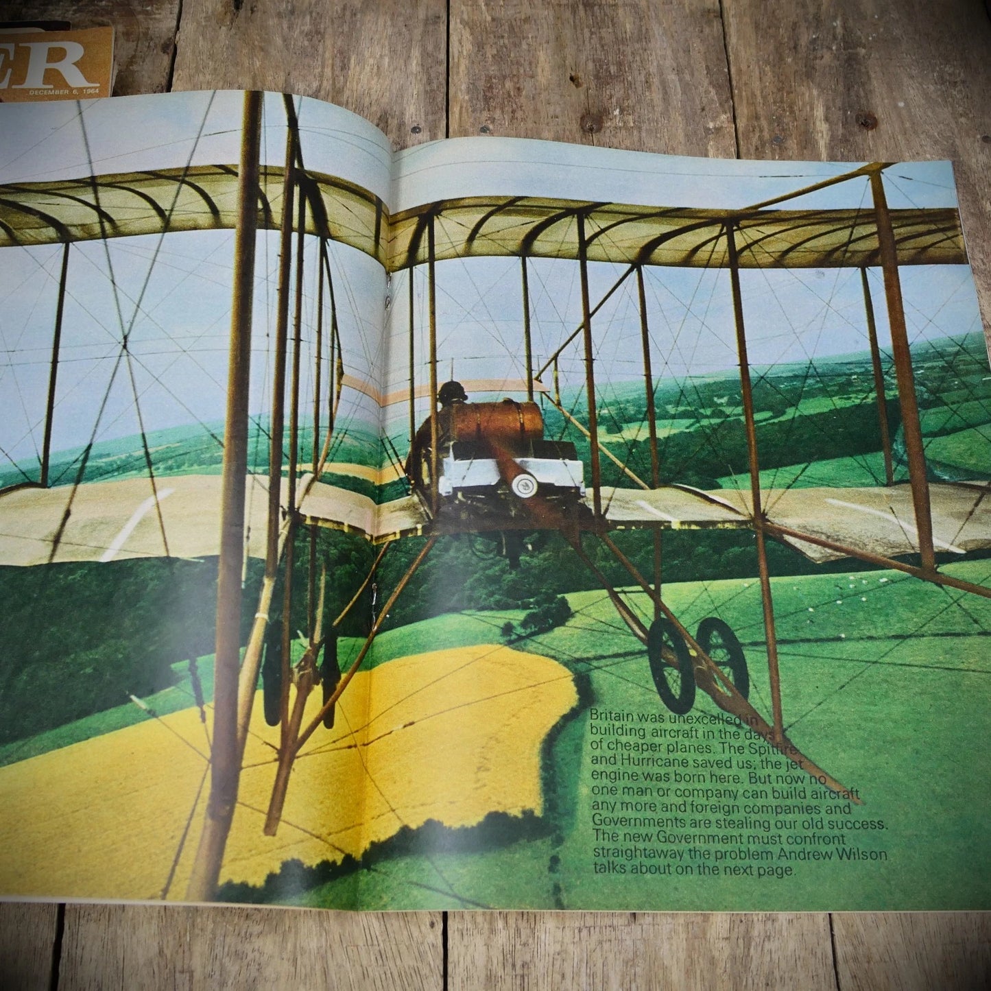 Observer Magazine 18th October 1964, Pioneer Aviation, Oxford College