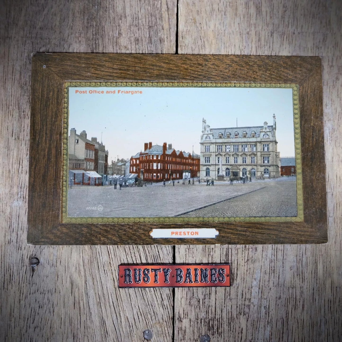 Postcard, Preston, Friargate & Post Office Printed