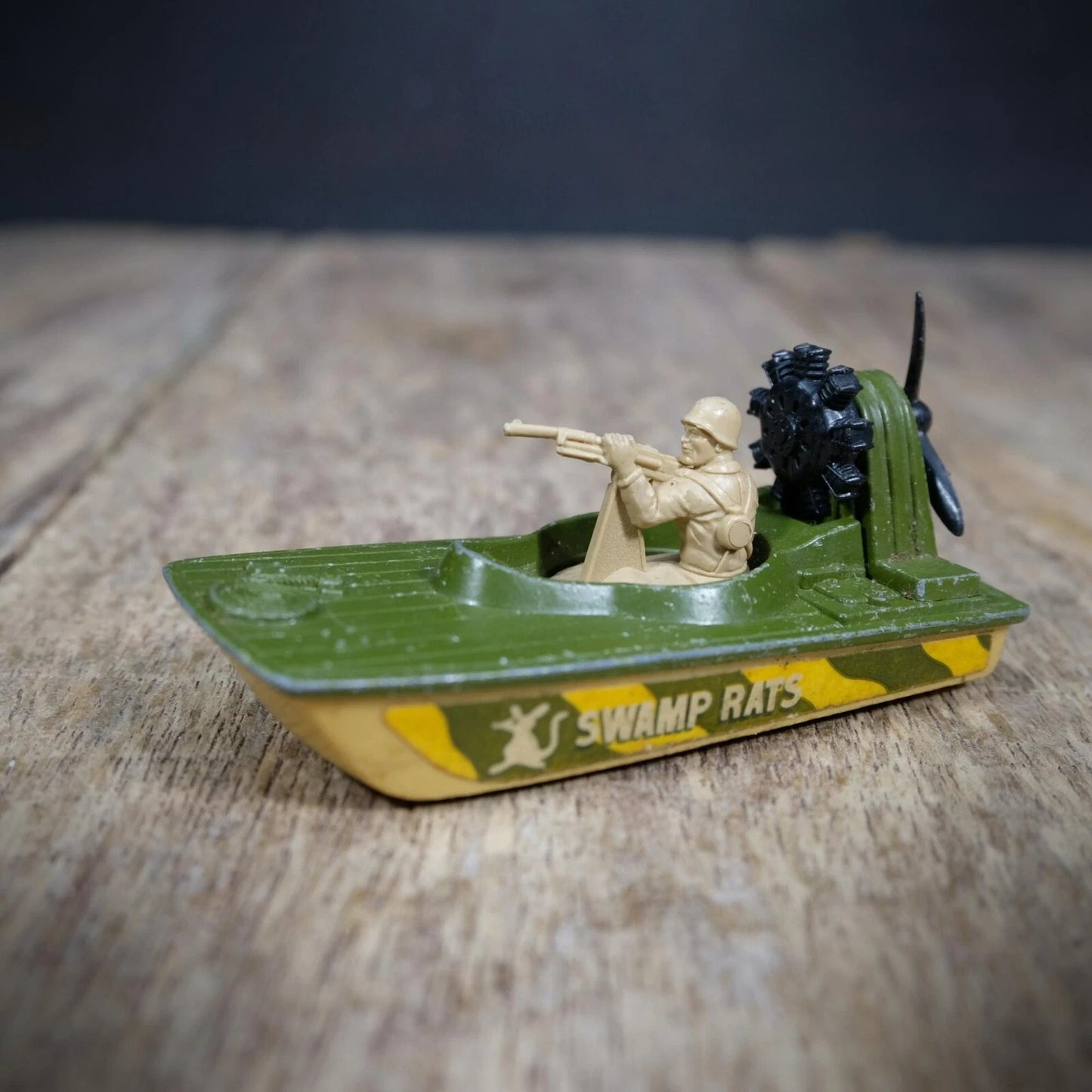 Bundleof Vintage Matchbox Military Vehicles, Stoat, Carrier, Weasel, Playworn