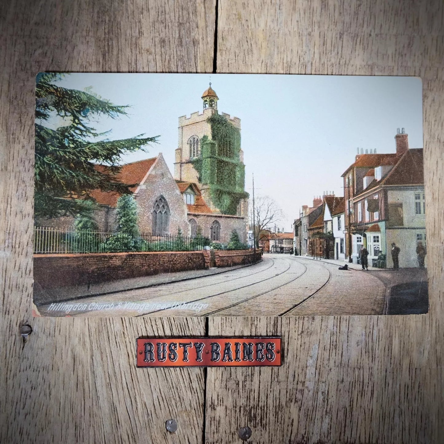 Postcard, Uxbridge, Hillingdon Church & Village, Printed