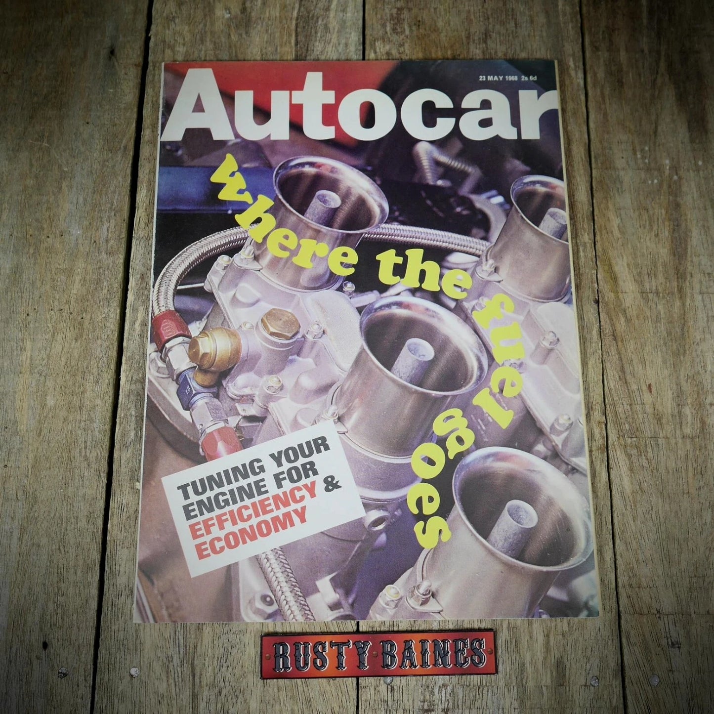 Vintage Back Issue Magazine Autocar 23 May 1968, Fiat 124SS, Colt 1100F