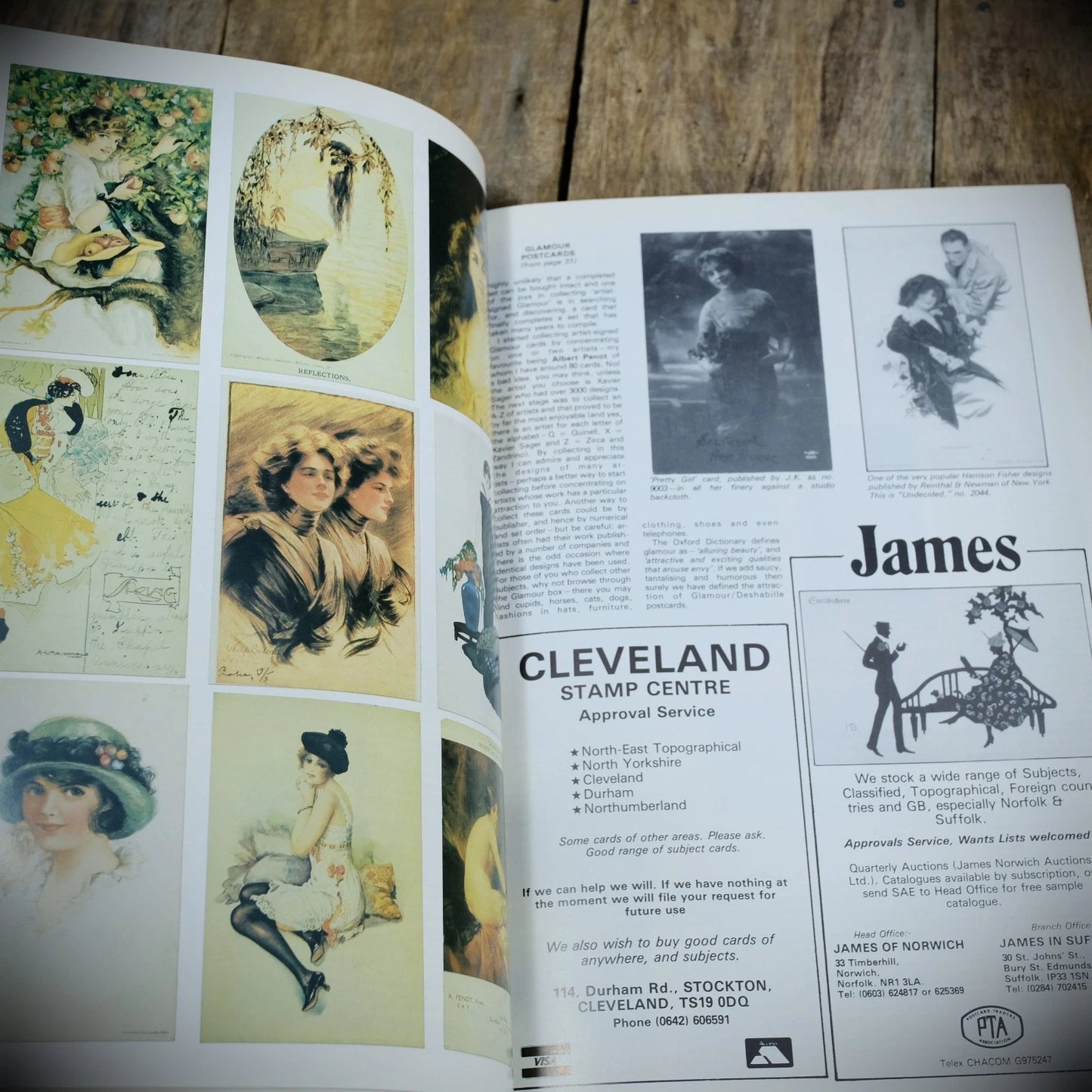 Picture Postcard Annual 1989, Glamour, Comic, Police Henry Taunt, Softcover