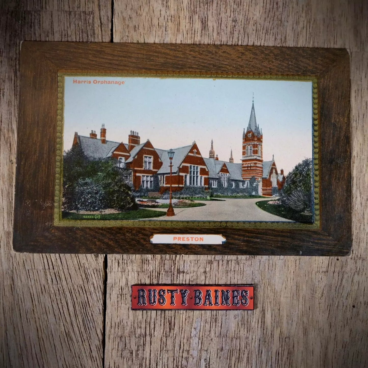 Postcard, Preston, Harris Orphanage